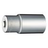 TONE Deep Socket Drive Angle Width Across Flats 30mm (Hexagonal) 4S-30L 12.7mm (1/2")
