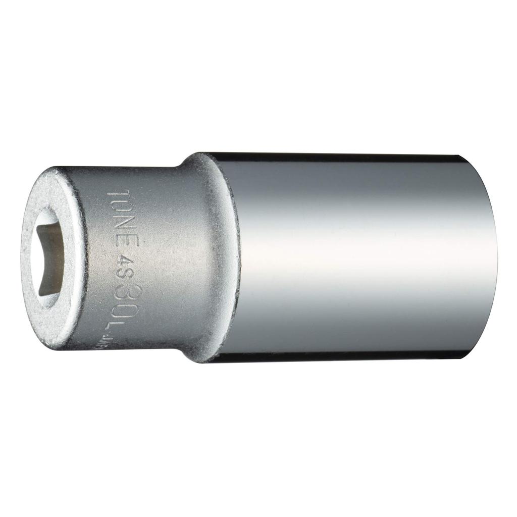 TONE Deep Socket Drive Angle Width Across Flats 30mm (Hexagonal) 4S-30L 12.7mm (1/2")
