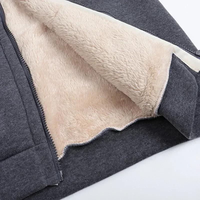 Women's Casual Zip Up Hoodie Sweatshirt Winter Warm Jacket Fleece Coat Drawstring Long Sleeve Solid Color Outerwear