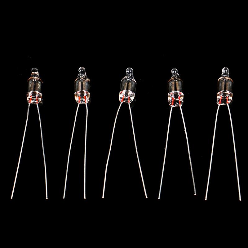 20 шт. Неоновая индикаторная лампа Красные знаки 5 мм Неоновая лампа Свечение 5X13 мм 220 В Неоновые индикаторные лампы Кнопочные лампы-переключатели