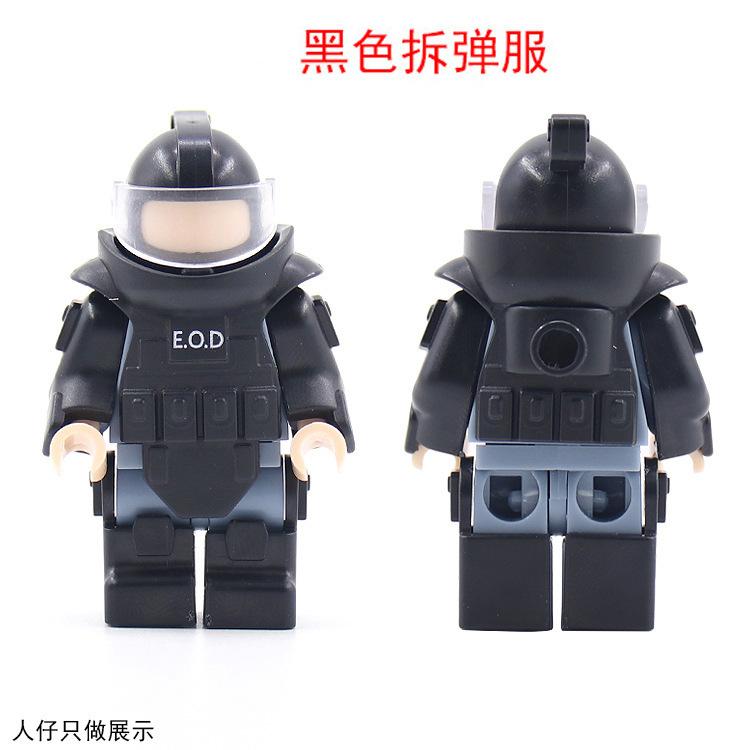 World War Ii Building Block Doll Military Toy Accessories Parachute Weapon Piece Equipment