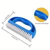 Curved Handle Gap Brush Fine Bristle Scrubber Brush Durable Car Cleaning Brush  Car Floor Mats