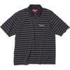 X Melvins Stripe S/S Polo 'Black White' Men's SUP-SS24-221