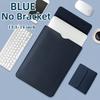 Multipurpose Laptop Sleeve 13/14/15/16 Inch With Bracket Waterproof Laptop Bag Laptop Case Macbook Sleeve Air Pro PU Leather