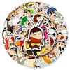 Crayon Shin-chan Dress-Up Stickers: 50 Cute, Waterproof Cartoon Stickers for Phone Cases, Computers, Journals.