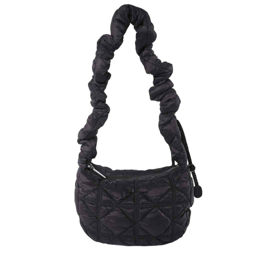 Niche Cloud Bag Crossbody Bag for Women New Puff Folded Down Bag Underarm Bag Lightweight Dumpling Bag