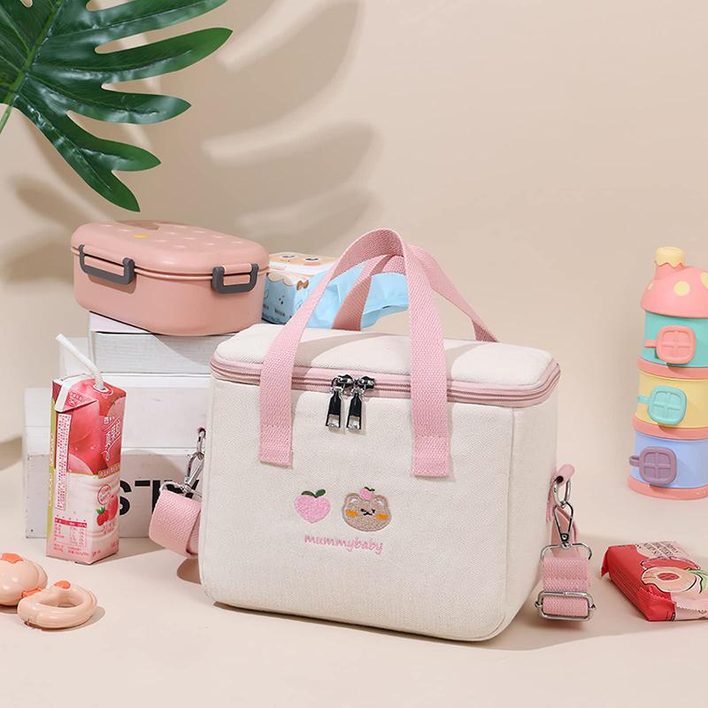 Large Capacity Portable Lunch Bag Outdoor Portable Storage Thickened Insulation Bag