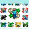 Алюминиевые шары Roblox Minecraft для детской вечеринки по случаю дня рождения