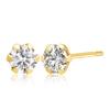 Diamond Earrings Gold K18 [Lara Christie] Women's 0.1ct Lp71-0002-yg
