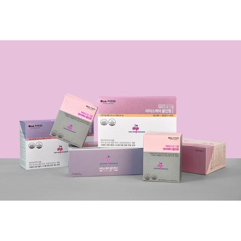 Cha Hospital Doctor Program Mother's Care Preparation for Early Pregnancy Pregnant Women Folic Acid All-in-one Nutritional Supplement Step 1, 92.96g,