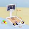 1/2Pcs Fun Mini Desktop Basket Toy For Children Indoor And Outdoor Interactive Basketball Games Leisure Puzzle Games Giving Gift