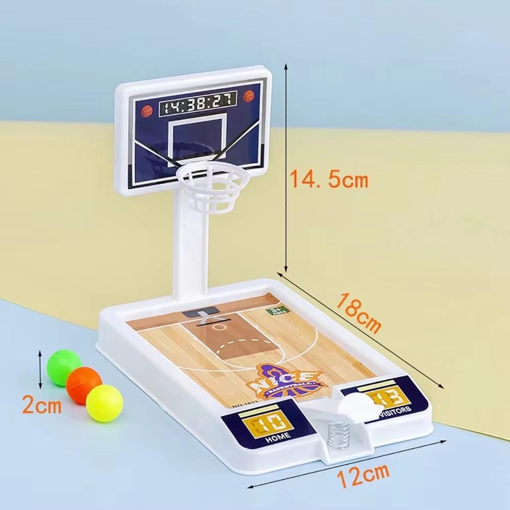 1/2Pcs Fun Mini Desktop Basket Toy For Children Indoor And Outdoor Interactive Basketball Games Leisure Puzzle Games Giving Gift