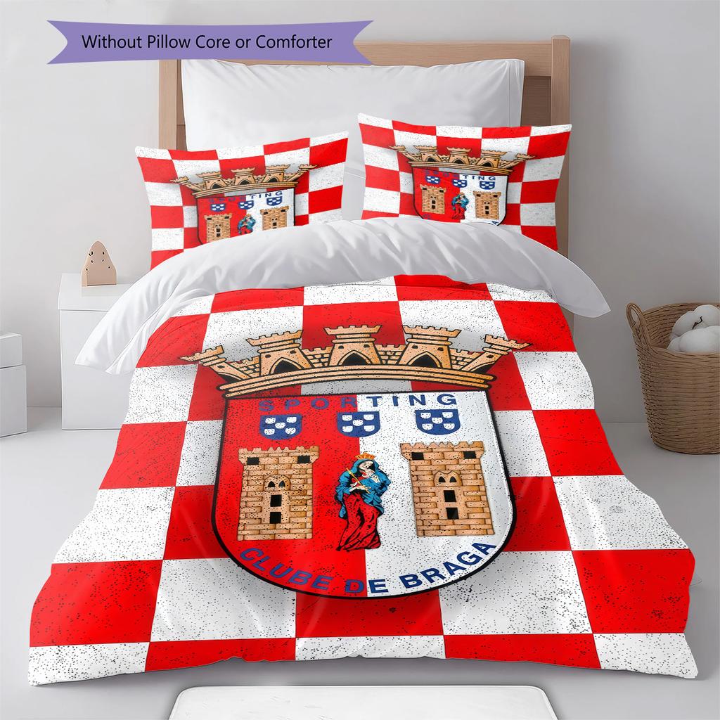 BRA poster Bedding Quilt Set Quilt Cover Pillowcase Home Decoration Birthday Gift (1 * duvet cover + 2 * pillowcase, without core)