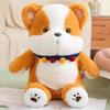 Plush Corgi Husky Dog Plush Toy Stuffed Big Head Kawaii Lifelike Animal Shiba Inu Doll Room Decor