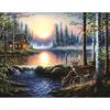 5D DIY Diamond Painting Sunset Embroidery Mosaic Cross Stitch Rhinestone Decoration