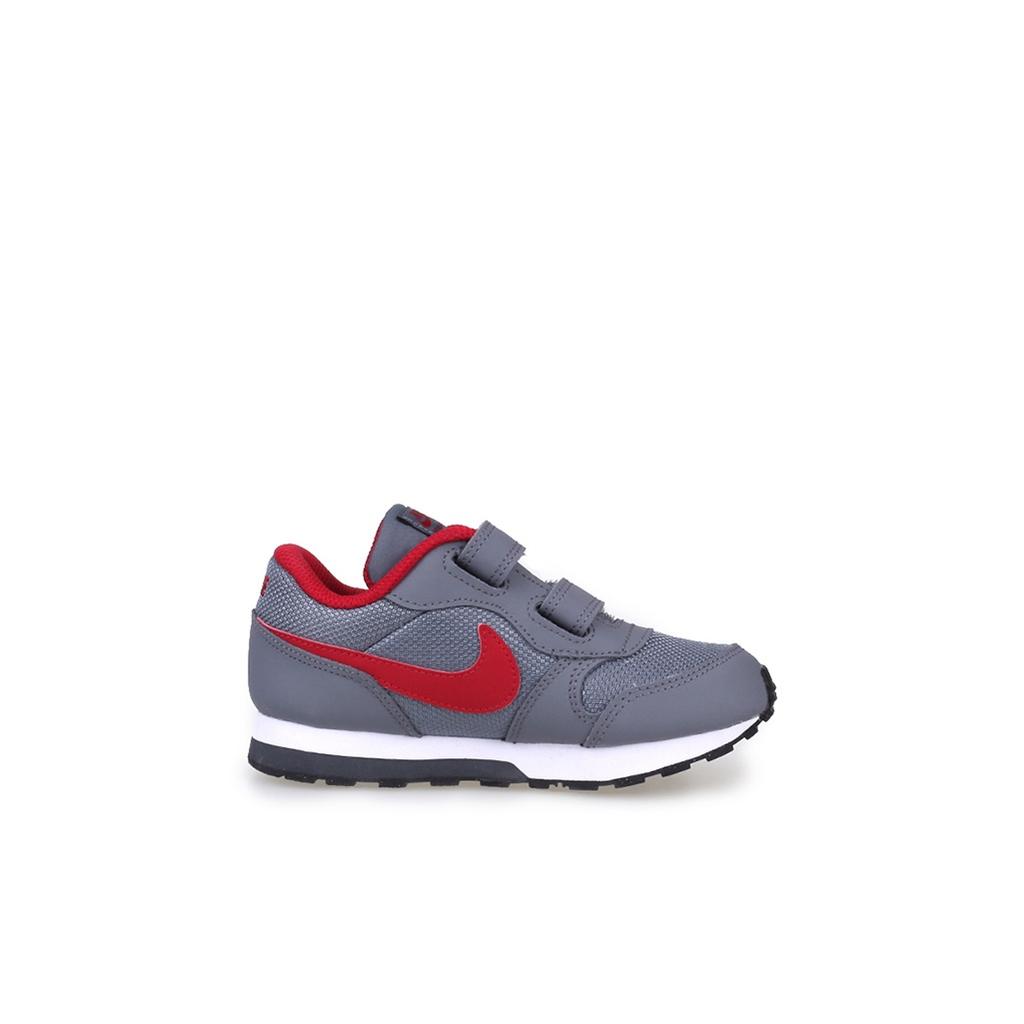 Nike MD Runner 2 Серый Красный Детские Кроссовки 806255-005