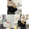 Hello Kitty Large Capacity Tote Bag With Plush Material For Daily Casual Use