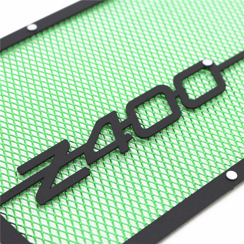 Kawasaki Z400, решетка радиатора двигателя, Защитная крышка для Z400 Z 400 2018, лицевая панель радиатора, защитная крышка