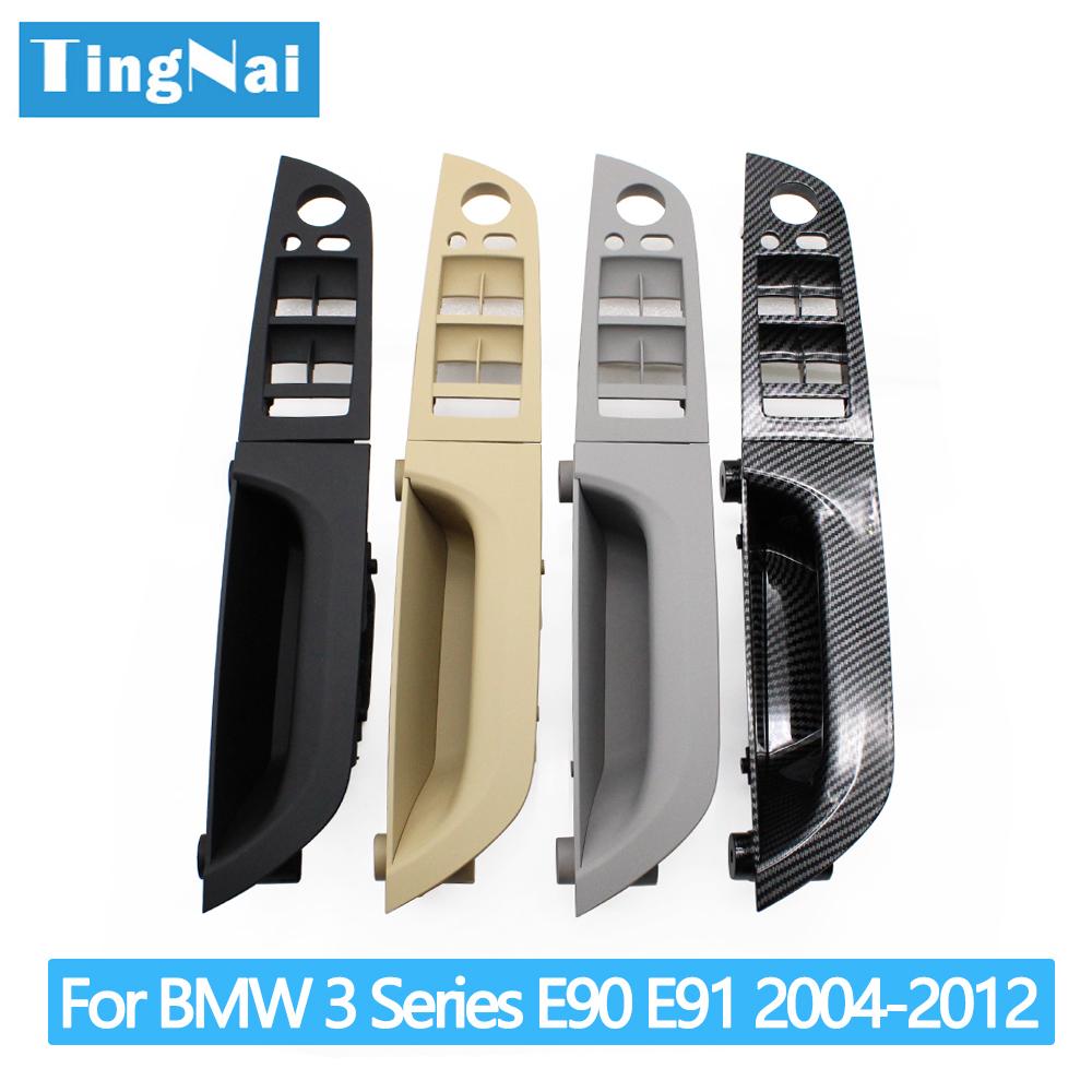 LHD левый водительский подлокотник для внутренней двери, оконный переключатель, замена панели для BMW 3 серии E90 E91 316 318 320 325