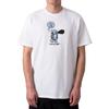 Carhartt WIP Футболка Original Thought с мультяшным принтом, с круглым вырезом, с коротким рукавом, мужская, белая I032882-02-XX
