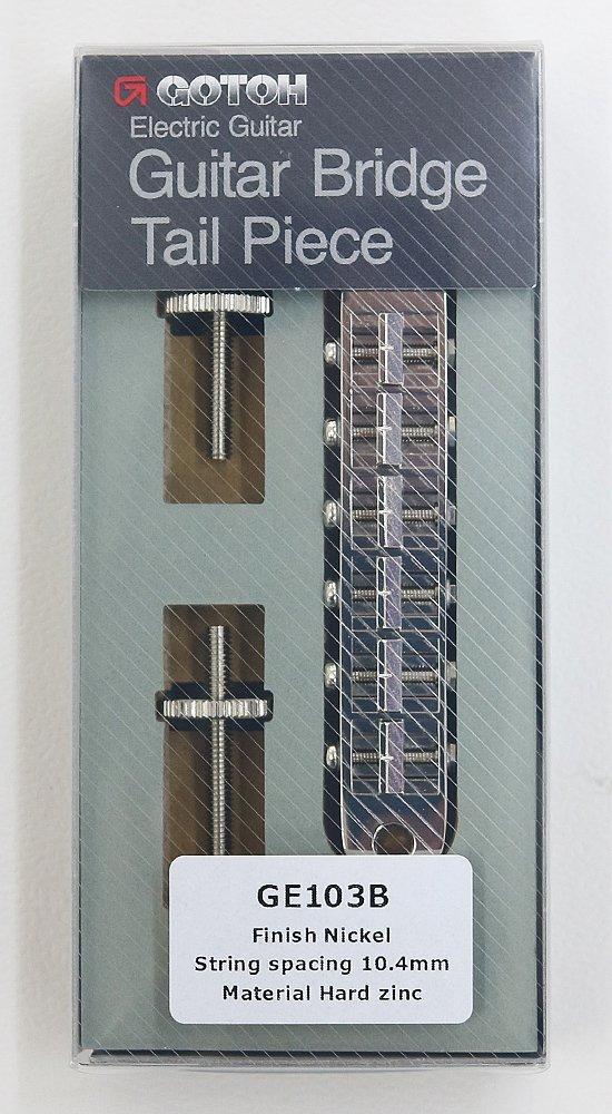 GOTOH T.O.M. Bridge, Ceriage Type, Nickel (PGE-103BN) GE103BN