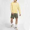 Nike Свитшот с круглым вырезом и градиентом, мужские топы, выцветший лимонно-желтый DB9408-742