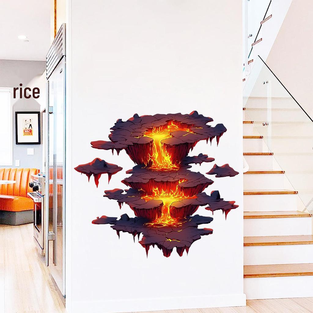 Creative Flowing Lava Wall & Ceiling Mural