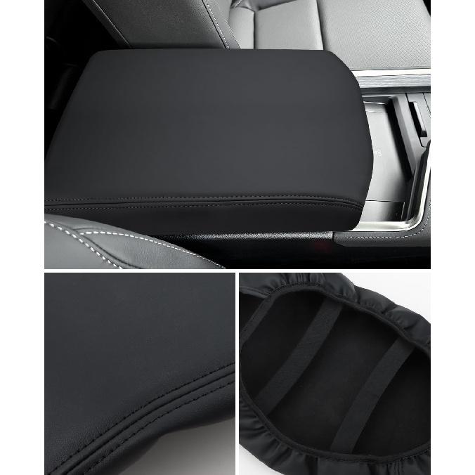 INTGET for 2024 2025 2026 Lexus GX 550 Center Console Cover Leather with Thin Pad Center Arm Rest Cover Middle Console Protector for Lexus GX 550