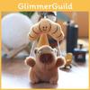 Cute Chute Cartoon Capybara Plush Keychain Children Accessories Dolls Gift
