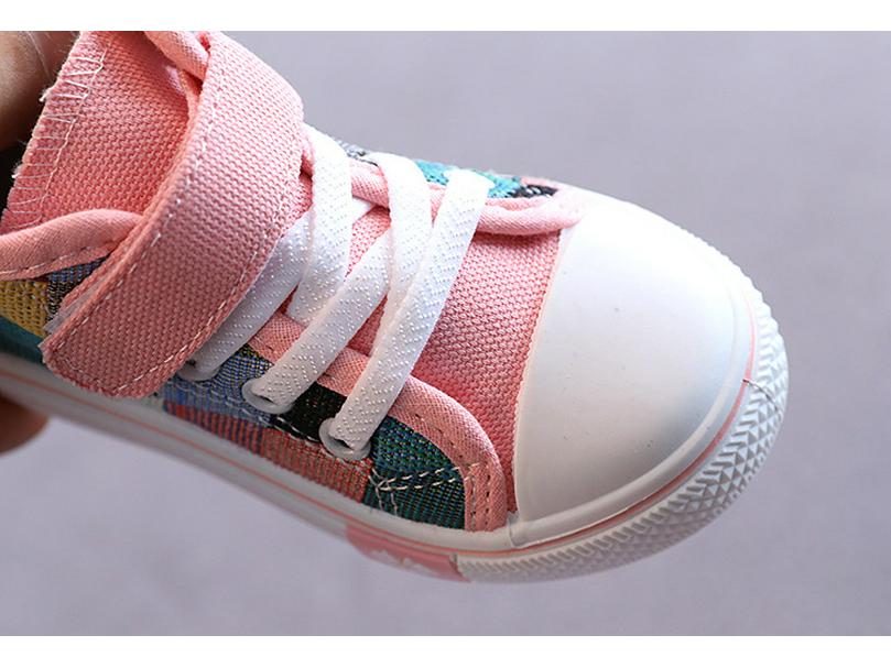 Kids' British Style Canvas Shoes - 2022 Spring/Autumn Anti-Skateboard Casual Shoes for Boys & Girls