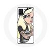 Case - Maniacase - Galaxy A21S - Alice Princess Tattooed - Soft - Synthetic Protection