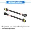 A ABSOPRO Headlight Socket Extension Conversion Wire Harness Fog Lamp Bulb Socket Socket Adapter