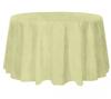 Round Tablecloth, Matt Velvet, 320Cm, Olive Green