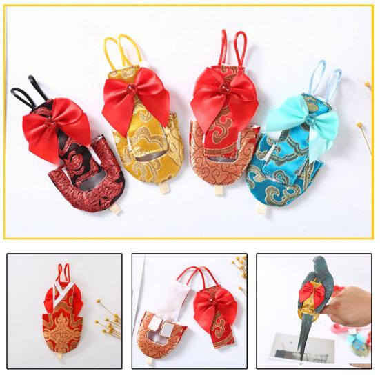 Yousheng Bird Diaper Printing Dress-up Vintage Parrot Bird Nappy Clothes for Festival