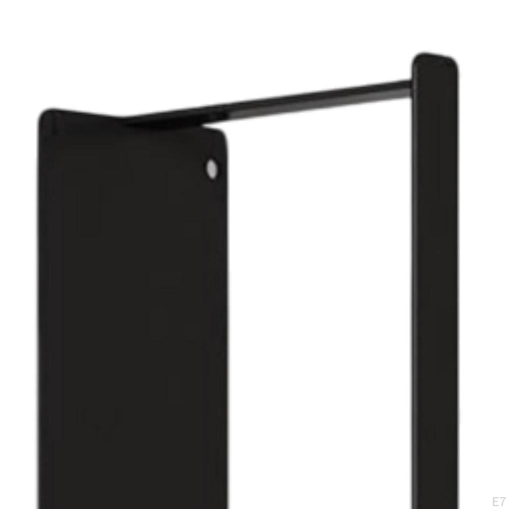 Боковая стойка для белья для ванной комнаты, прочная вешалка для одежды, простая установка, вешалка для хранения