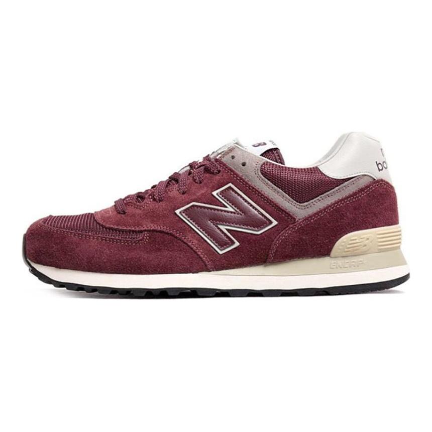 New Balance 574 Бордовые кроссовки 'Винно-красный' ML574VB