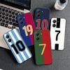 Мяч Номер 7 10 19 Мягкий Чехол для Телефона для Xiaomi Poco X5 X6 X7 X8 Pro Max X3 F7 F8 Ultra M8 M7 M6 M5 Redmi 15 15C 14C 13C 12C