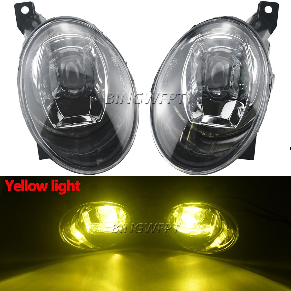 2 шт. Дневные ходовые огни для VW Golf MK6 2009 2010 2011 2012 2013 Ангельские глазки Противотуманная фара Автомобильная светодиодная линза Противотуманная фара