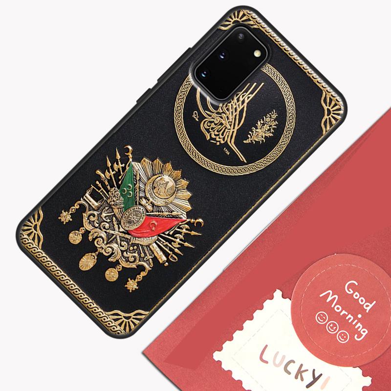 Кейс с гербом Османской империи для Samsung Galaxy S22 S21 S23 Ultra Note 20 S8 S9 S10 Note 10 Plus S20 FE Задняя крышка