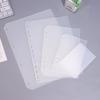 6 Hole Notebook Index Page A4A5A6A7B5 Notepad Pp Frosted Plastic Backing Plate Inner Loose-Leaf Separator