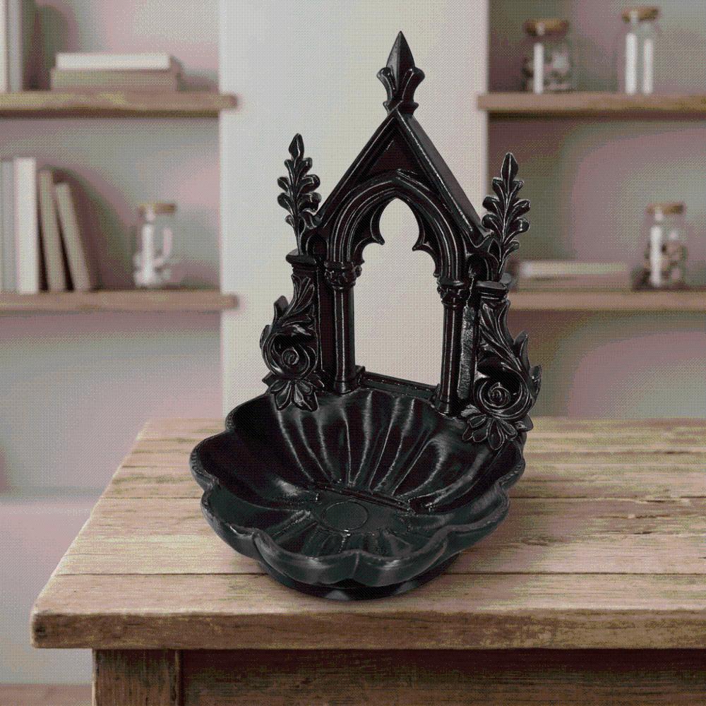 Gothic Style Jewelry Organizer Tray Arch Shape Home Decorative Ornament Dressing Table