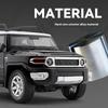 Масштаб 1/24 TOYOTA FJ Cruiser Внедорожный внедорожник Металлический литой под давлением Модель автомобиля Высокое качество Декоративные модные украшения Подарочная коробка для друга