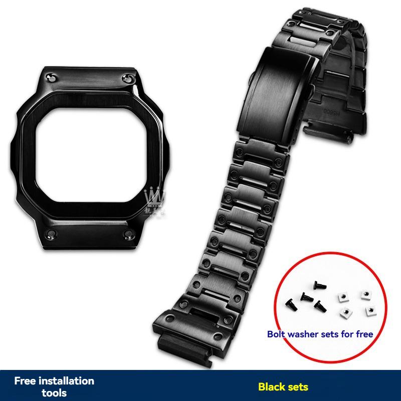 DW-H5600 металлический корпус+ремешок Для Casio 3516 DW-H5600 ремешок H5600 стальной корпус металлический ремешок для мужчин H5600 MOD kit аксессуары