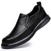 New Leather Shoes Men's Non-slip Soft Surface Soft Sole Versatile Foot Casual Shoes Leather One-pedal Men's Shoes Comfortable