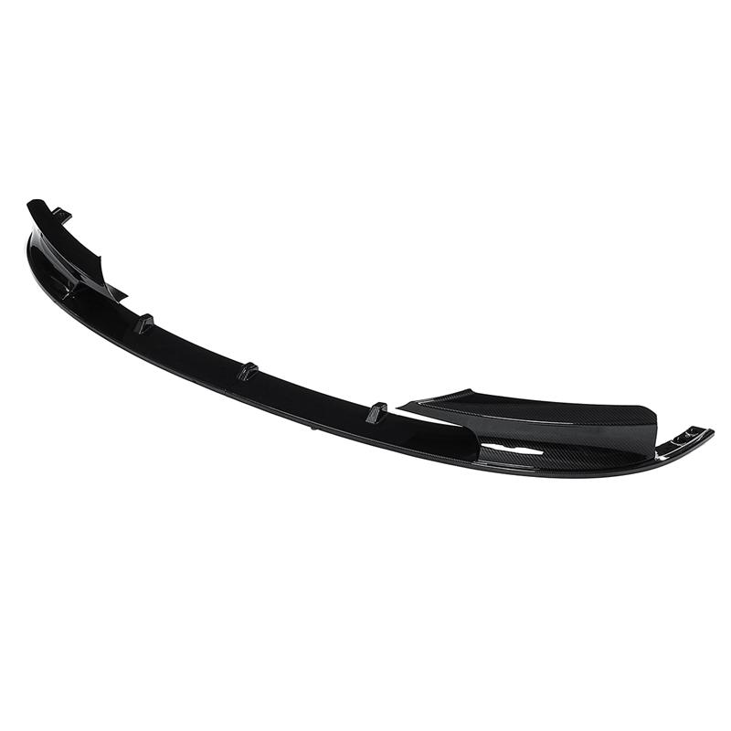Car Front Bumper Spoiler Lip Splitter Body Kit Bumper Lip Chin Diffuser Guard For BMW 3 Series F30 F35 M-Tech M-Sport 2012-2018