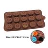 1-29 Handmade Silicone Mould Chocolate Candy Jelly Pudding Ice Mold Baking Tool