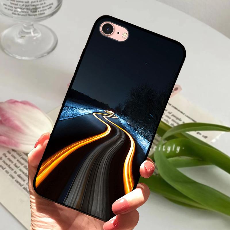 Чехол для iPhone 6S 6 Силиконовый Мягкий Задний Чехол для Телефона Для iPhone 7 7Plus 6 6S Plus Силиконовые Чехлы Для iPhone 8 8 Plus Fundas Бампер
