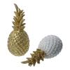 White/Black/Gold Pineapple Resin Decoration Resin Pineapple Craft Ornaments Resin Crafts  Office