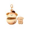 Soft And Cuddly Plush Cartoon Puppy Bakery Surprise Pudding Keychain For Headphone Organizers