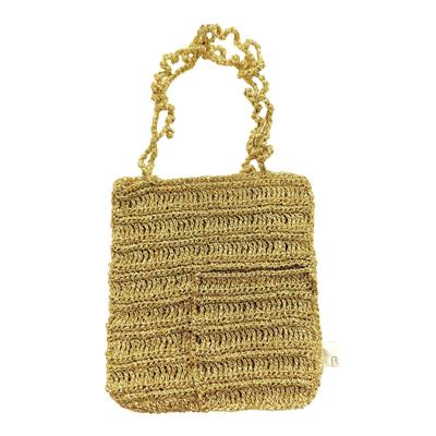 Rootote Вязаная Мини-сумка-тоут SC Baby Lou Крючком Металлик A 1090 (01 Золото)